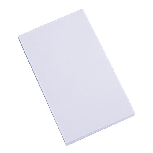 Universal Scratch Pad Value Pack, Unruled, 3 x 5, White, 100 Sheets, 180/Carton
