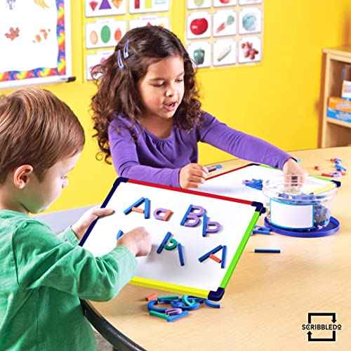 ScribbleDo 10 Pack Magnetic Dry Erase Board for Kids Whiteboard 9¡±x12¡± Includes White Board for Writing Learning & Drawing Art Educational Kids Toy