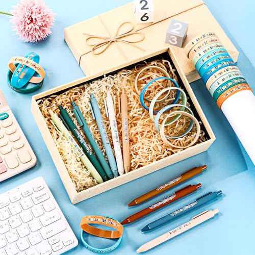 200 Pcs Perfect Attendance Awards for Classroom Awesome Attendance Ballpoint Pens and Silicone Bracelets for Student Behavior Incentives Classroom Rewards Teacher Supplies