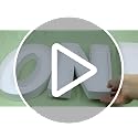 KitChocoLot 10 Inch Fillable Cardboard Letters for Charcuterie & Party Decorations, 3 Pack