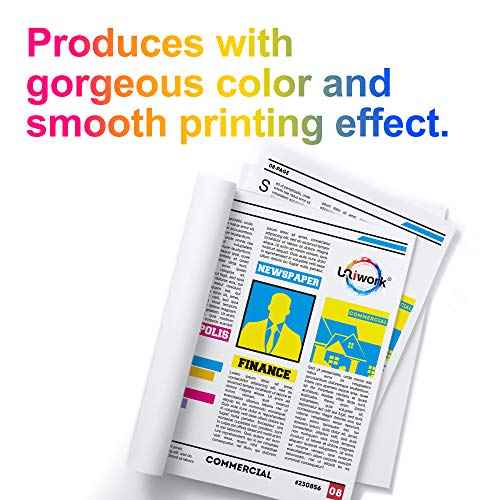 Uniwork Remanufactured Ink Cartridge Replacement for Epson 273 XL 273XL T273XL use for XP820 XP810 XP800 XP620 XP610 XP600 XP520 Printer (2 Black, 1 Photo Black, 1 Cyan, 1 Magenta, 1 Yellow), 6 Pack