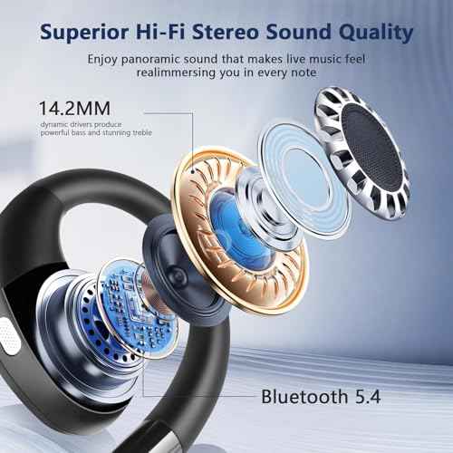 AI Translation Earbuds Real Time, Translator Earbuds 164 Languages & Accents, Audifonos Traductores Ingl?s Espa?ol,Translation Device for Travel Business Learning Compatible with iOS and Android