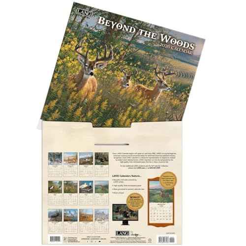 Lang Companies, Beyond the Woods 2026 Wall Calendar by Michael Sieve, 13.4'' X 12'', 12-Month Calendar with Stapled Binding