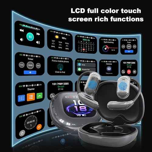 AI Translator Earbuds Real-time Language Translation Earphone 3-in-1 Translating Earbuds with 144 Languages & Accents, 16 Additional App Features fit iOS and Android for Travel and Business - Grey