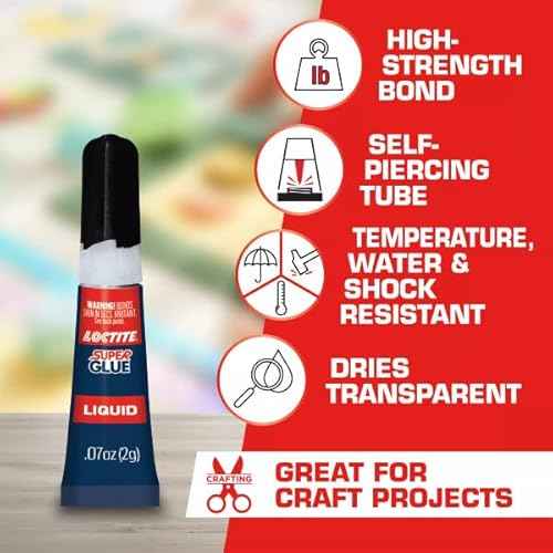 Loctite Super Glue Liquid, Clear, 0.14 fl oz Tube, 12 Pack - Superglue for Plastic, Wood, Metal, Crafts & Repair, Cyanoacrylate Adhesive Instant Glue, Quick Dry