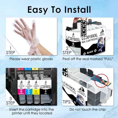 DOUBLE D LC3019 XXL Compatible Replacement for Brother LC3019 LC3019XXL Ink Cartridges Super High Yield for Brother MFC-J6930DW MFC-J6530DW MFC-J5330DW MFC-J6730DW (2BK,2C,2M,2Y) 8Pack