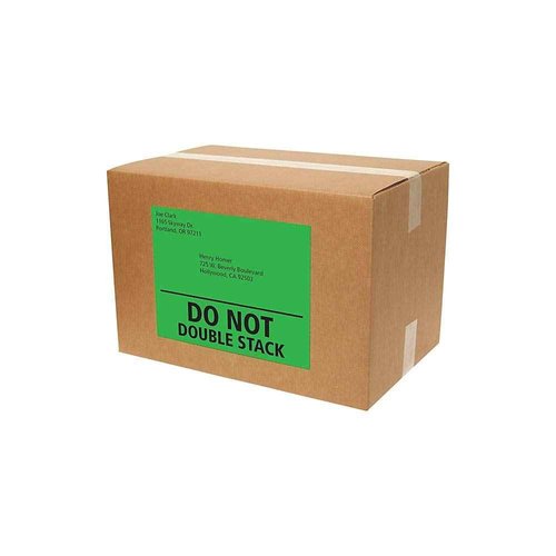 Avery Neon Shipping Labels for Laser Printers, 8-1/2" x 11", 100 Green Labels (5940)