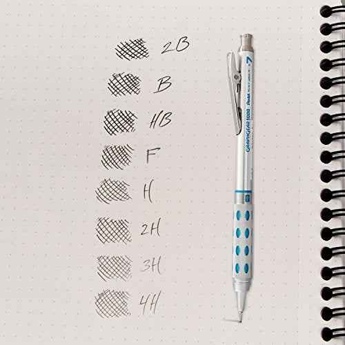 Pentel¢ç Super Hi-Polymer¢ç Leads, 0.7 mm, Medium, HB, 30 Leads Per Tube, Pack Of 3 Tubes