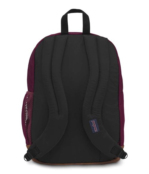 JanSport Cool Backpack, with 15-inch Laptop Sleeve - Large Computer Bag Rucksack with 2 Compartments, Ergonomic Straps, Russet Red