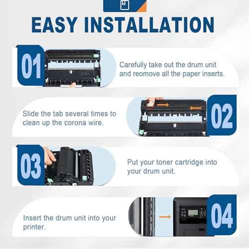 Ankink DR630 Compatible Drum Unit (Not Toner) Replacement for Brother DR-630 DR660 660 for MFC-L2700DW L2720DW L2740DW HL-L2300D L2320D L2340DW L2360DW L2380DW DCP-L2540DW Laser Printer,2 Pack