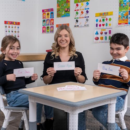 Essex Wares 50 Pack White Dry Erase Sentence Strips 16x3 Inches Classroom Use