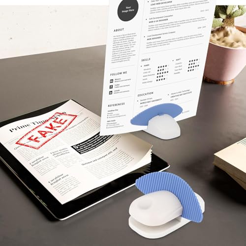 4-Pack Desktop Paper Holders Clips for Documents and Reading