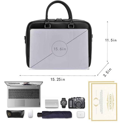 Accordian File Organizer with Handle,briefcase,15.6 in Laptop Bag Portable Document Organizer Handbags Back packs