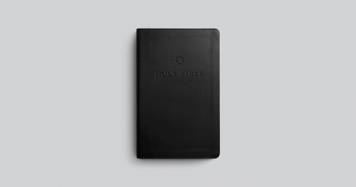 ESV Premium Church Bible, Large Print, Red Letter (TruTone, Black): Holy Bible, English Standard Version