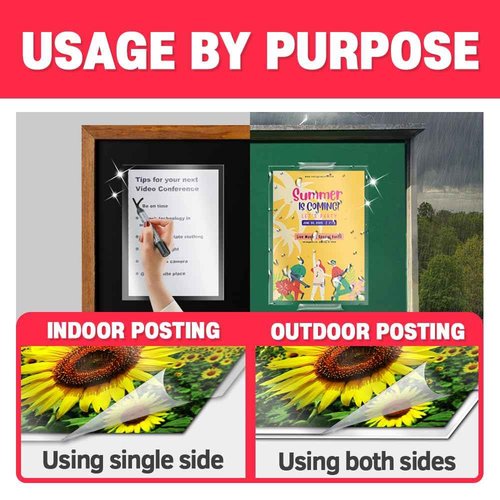 Menu Size 10 Sheets +Letter Size 100 Sheets - HA SHI Self Laminating
