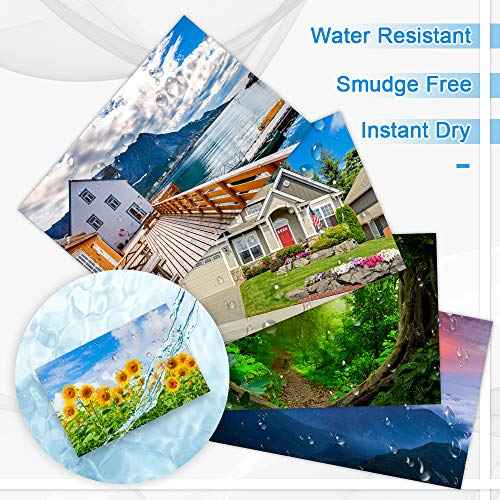 Pristar 4 Pack Compatible Canon Selphy Ink Cartridges Replacement for KP-108IN KP108 Color Ink Cassette for Canon Selphy CP1500 CP1300 CP1200 CP910 CP900 Wireless Compact Photo Printer (Without Paper)