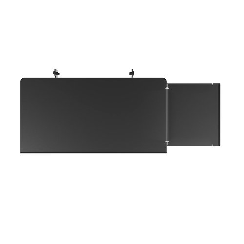 Add-on Keyboard Tray – CTA Add-on Keyboard Tray for Floor Stands & CTA Products – Black (ADD-KBTB)