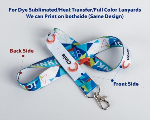 30-5000PCS Personalized Customized Lanyards, Custom Polyester Lanyard with Logo/Photo/Message/ID Badge, Personalized Lanyards for ID Card, Teachers, Companies, Schools, Office