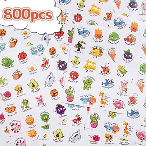 800pcsTeacher Classroom Motivational Stickers for Kids Students