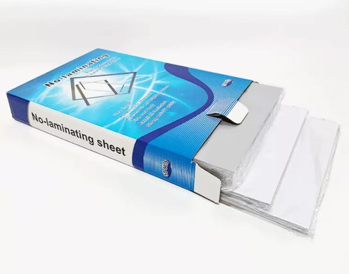 50 Sets of A4 Size Inkjet Print PVC ID Card Making Sheets - Non-Laminated Materials