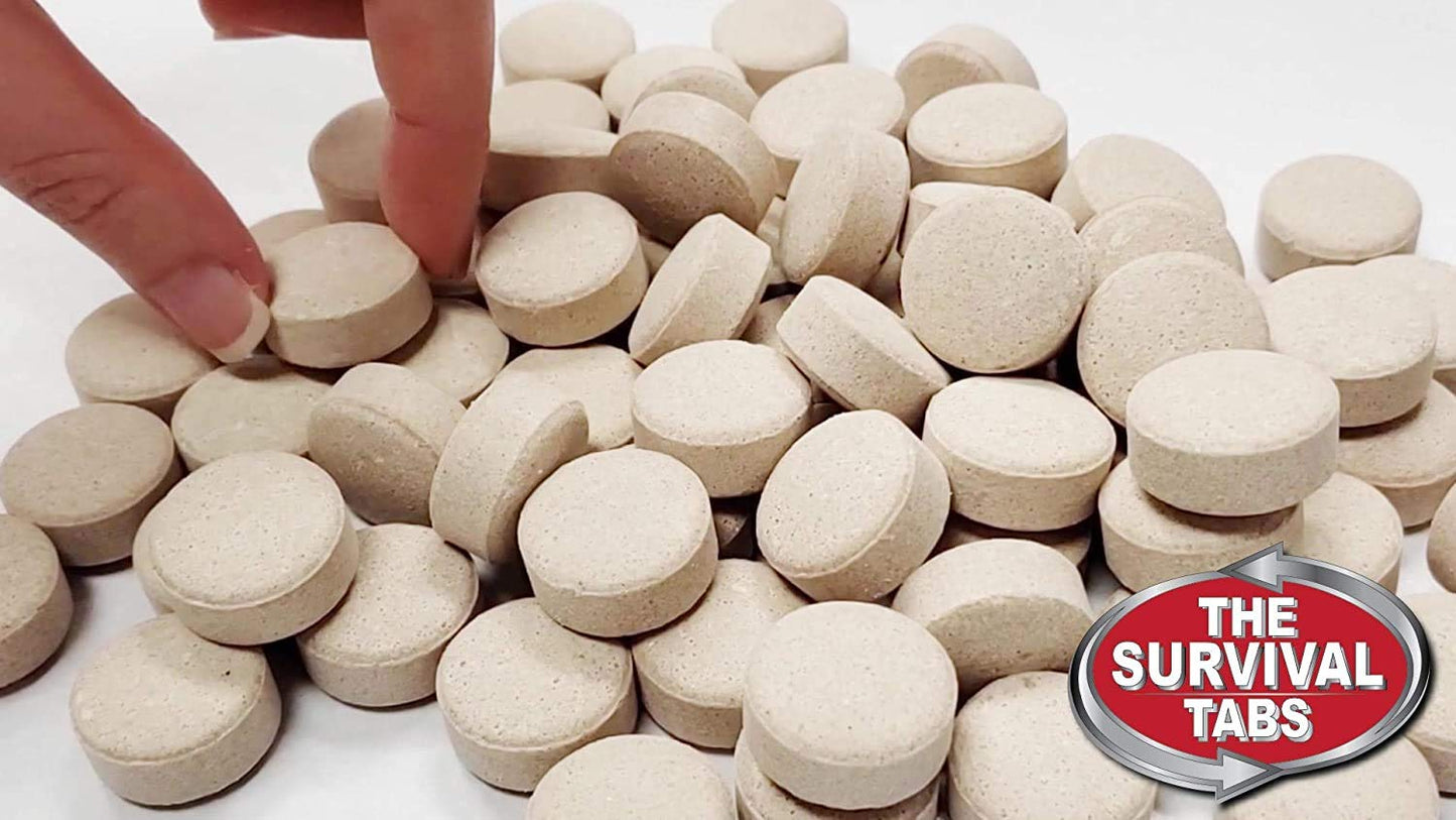 Survival Tabs | 60-Day Emergency Food Replacement - 720 Non-GMO Gluten-Free Tablets for Camping & Hiking