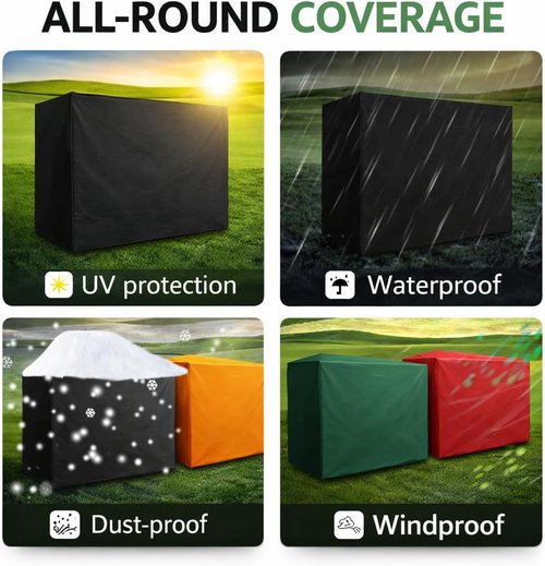 Custom Fit Home Dust Protection Cover - Made-to-Measure Furniture & Equipment Cover with Personalized Text