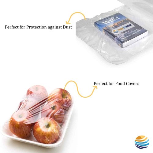 PrintFinish Shrink Wrap Film 14" x 525' Heat Wrap POF Centerfold - Polyolefin 75 Gauge High Quality Heavy Duty