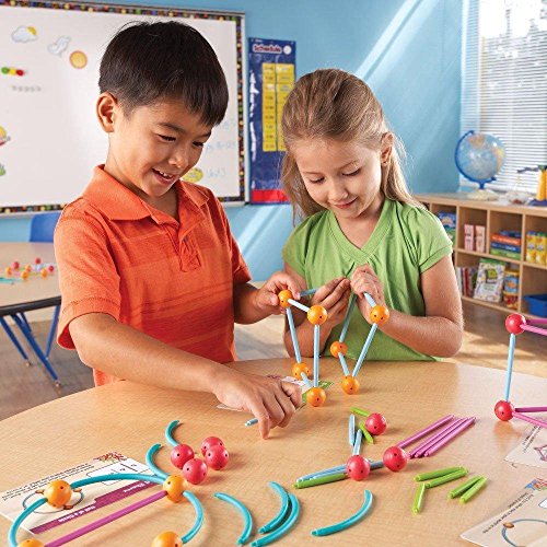 Dive Into Shapes! Learning Resources Geometric Construction Set for Kids