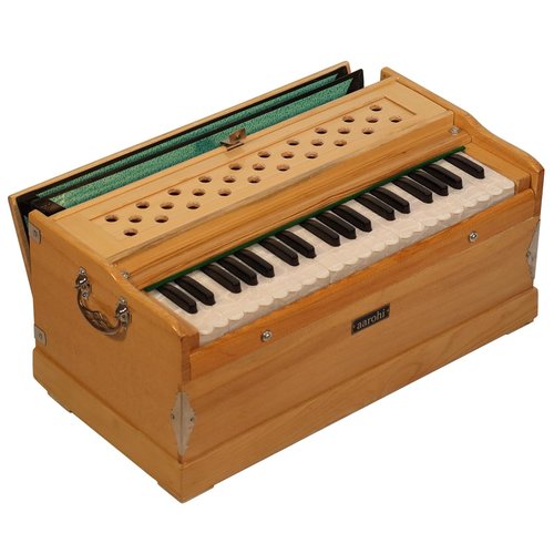 Aarohi S39 "Travel" Harmonium | Professionally Tuned & Refined in U.S. | Indian Instrument ~ Handmade, Lightweight, Perfect for Yoga, Kirtan