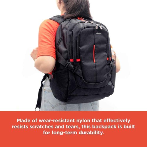 RadioShack All-Purpose 15.6" Laptop Backpack, Men's and Women's Backpack with Secure Laptop Compartment Provides Easy Organization and Transportation for Laptops up to 15.6", Tablets, and More