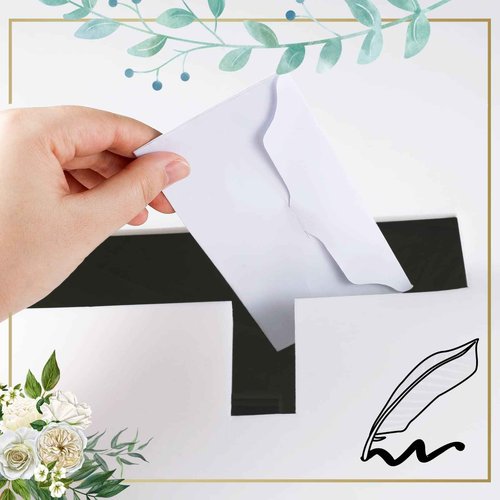 1000 Pcs Blank Church Offering Envelopes White Tithe Donation 6.3 x 3.1 Inch Cash Tithe Envelopes for Church Wedding Check Cash Holder Gifts