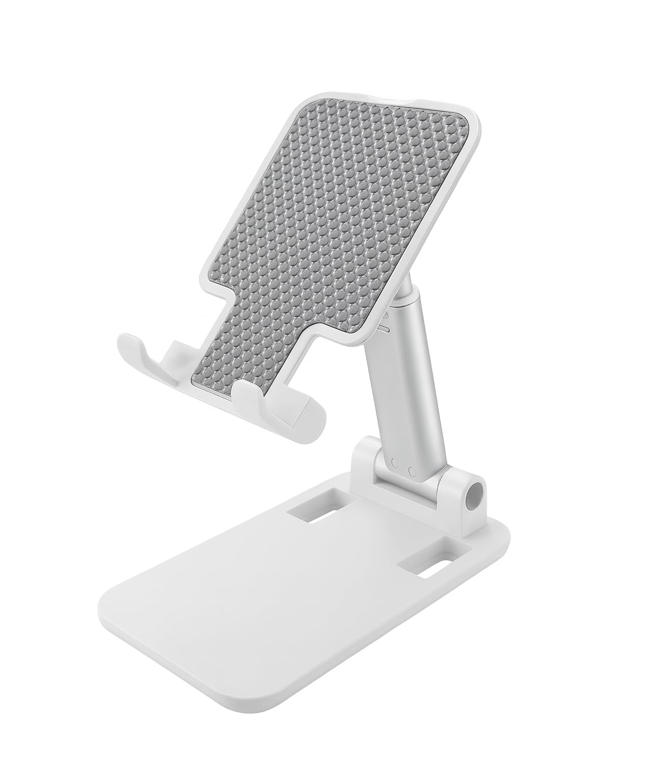 Cell Phone Stand for Desk, Height Adjustable Foldable Mobile Phone Holder, Portable Stand for iPhone 17 16 15 14 13 12 11 Pro Max Plus Air, Galaxy S25 S24, Cellphones, Office Accessories