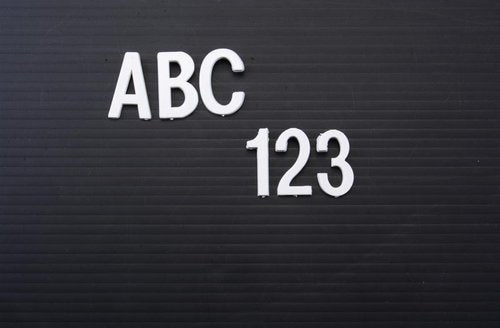 Letter Set by [Brand Name] - 1.5” High White Plastic Characters for Changeable Message Boards | Includes Corrugated Box with Molded Tray