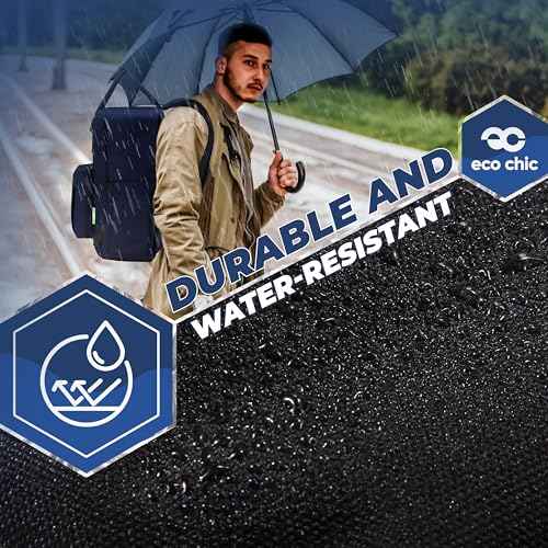 Waterproof Recycled Canvas Twin-Handle Backpack ? Sustainable Laptop Backpack