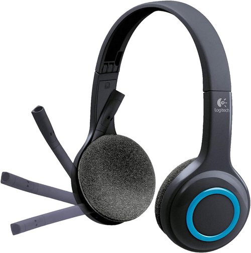 Logitech Wireless Headset H600 - Comfortable Over-The-Head Design for Clear Audio