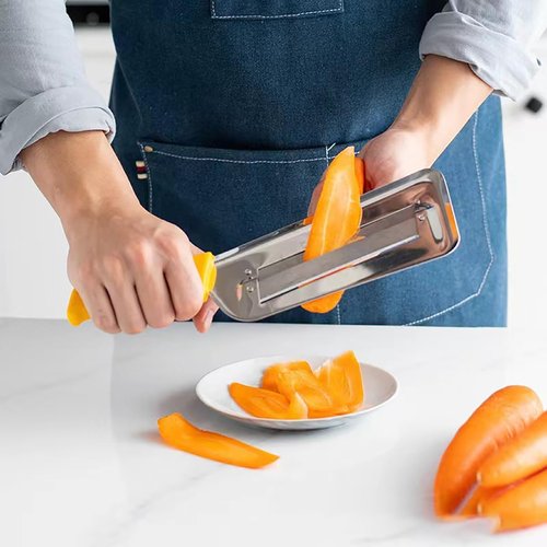 Stainless Steel Shredder Knife,2025 Upgraded Stainless Steel Cabbage shredder,Dual Blade Julienne Cutter For Slicing,Grating & Shredding,Multifunctional shredder Knife For Vegetables (2PCSA)