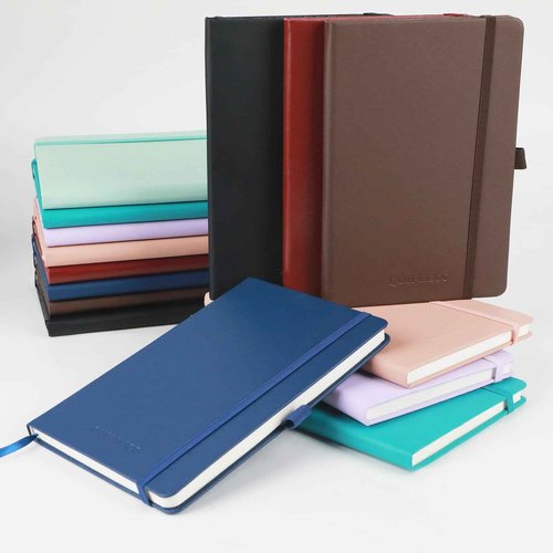 12Pack Lined Hardcover Journal Notebook, A5 192 Pages 100Gsm Thick Paper College Ruled for School,Note Taking,Work,Diary，5.7''*8.3'',Turquoise