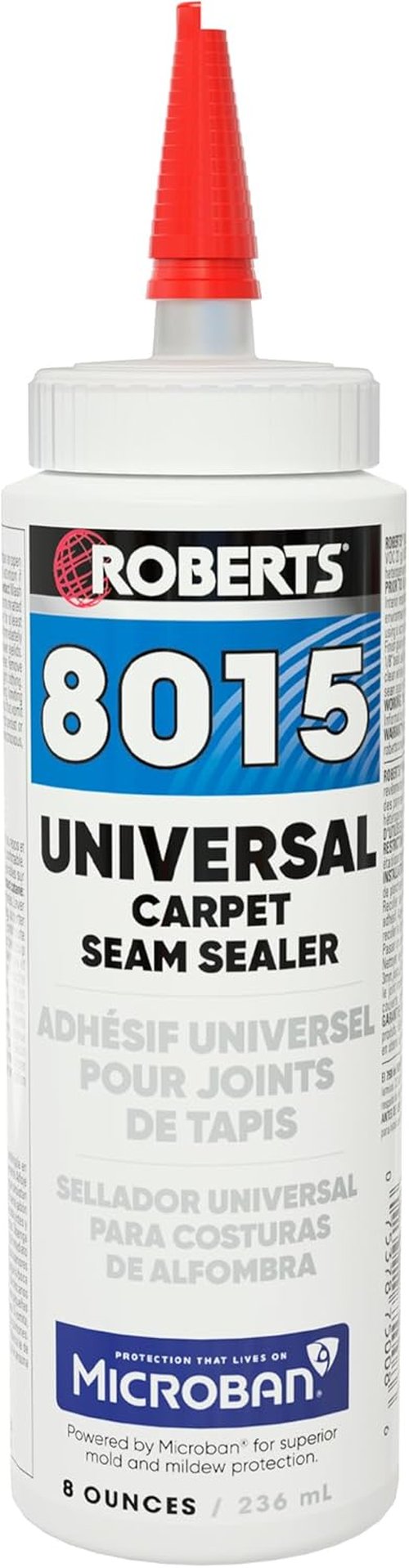 ROBERTS UNIVERSAL Carpet Seam Sealer - Strong Adhesive for Durable Repairs | 8 Oz. (236 mL)