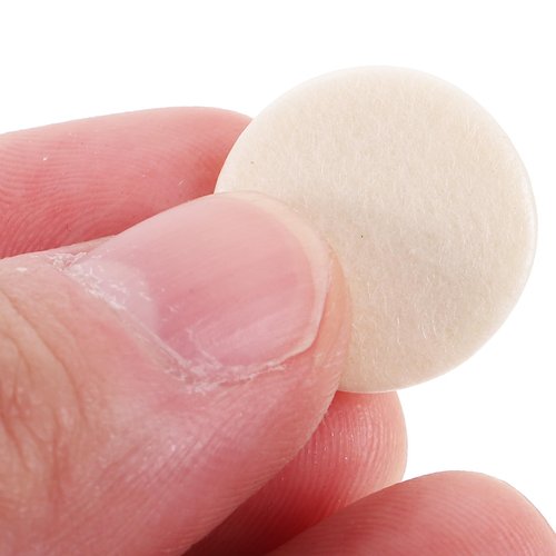 ROSENICE 17pcs Clarinet Pads Bb Clarinet Woodwind Instrument Pads