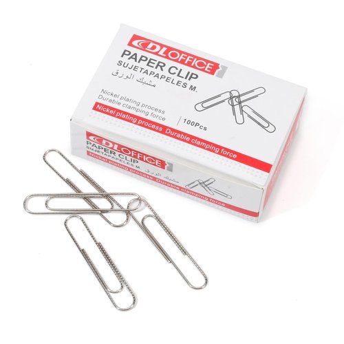 Jumbo Paper Clips，Qimailer Paper Clips - 1000 Pieces (10 Boxes of 100 Each) - Silver Standard Size 2.0IN - Office & School