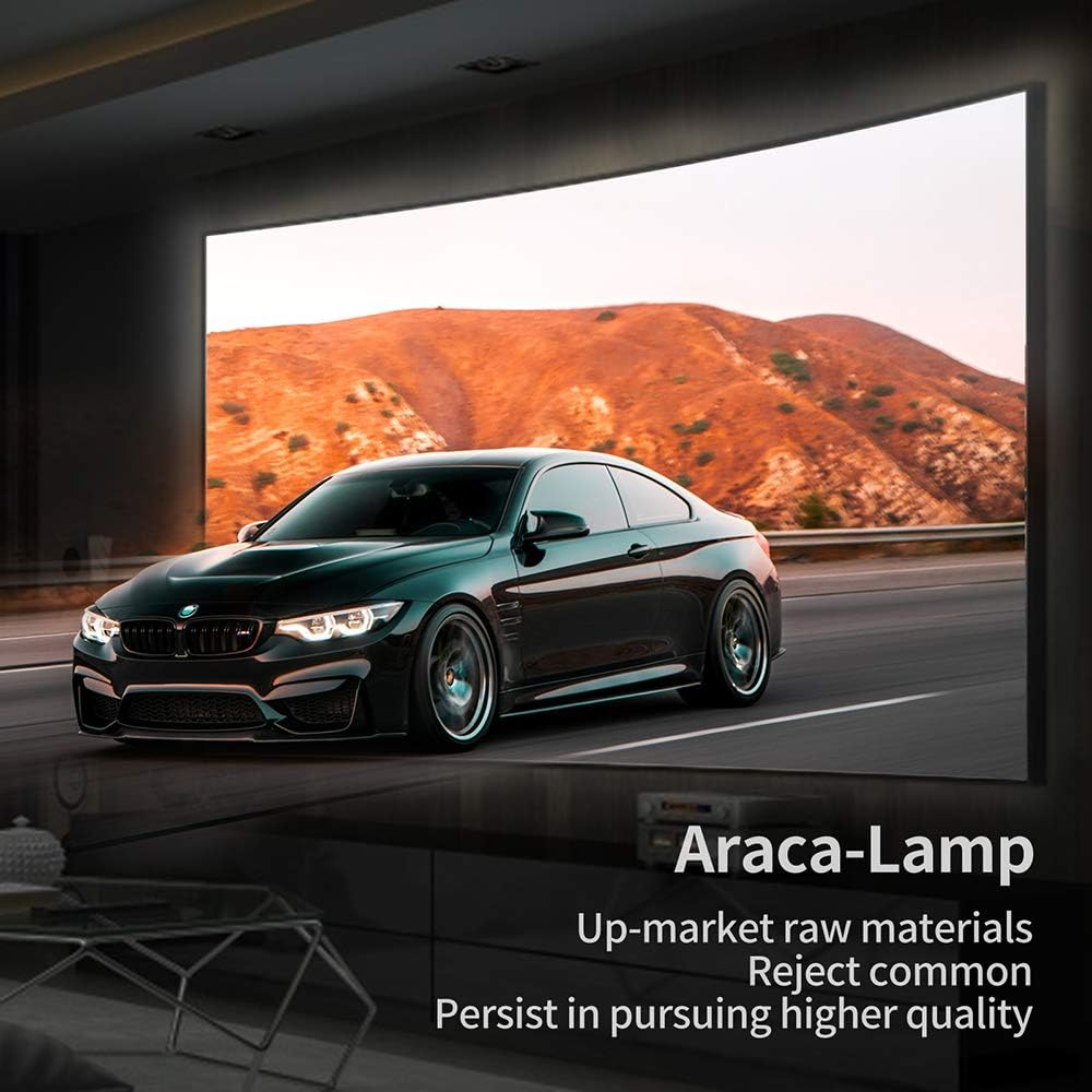 Araca Projector Lamp - OEM Original Bulb with Housing for Optoma HD146X, HD145X, HD27eH & More