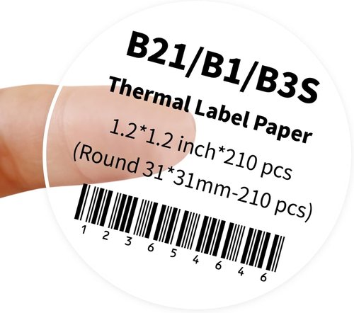 NIIMBOT B1 Label Maker - Includes 2 Rolls of Tape for Easy Organization and Labeling