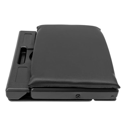 4-Level Height Adjustable Foot Rest for Under Desk at Work, Ergonomic Portable Foot Stool with Massage Cushion, Supports 80kg (176lbs), Suitable for Car,Office,Home