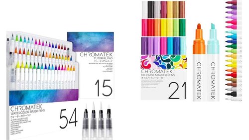 CHROMATEK Watercolor 54 + 21