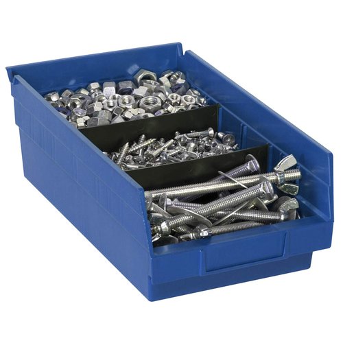 Akro-Mils Plastic Organizer and Storage Bins Bundle (30130 + 30120), Blue