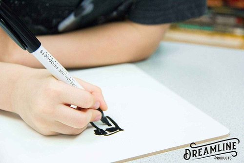 Bundle! Dry Erase Lapboards (30 Pack) + Brown Letter Size Clipboards (30 Pack)