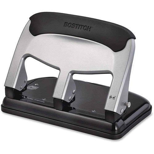 Bostitch Impulse 30 Sheet Electric Stapler and 40-Sheet Heavy Duty 3 Hole Punch Office Supplies Bundle