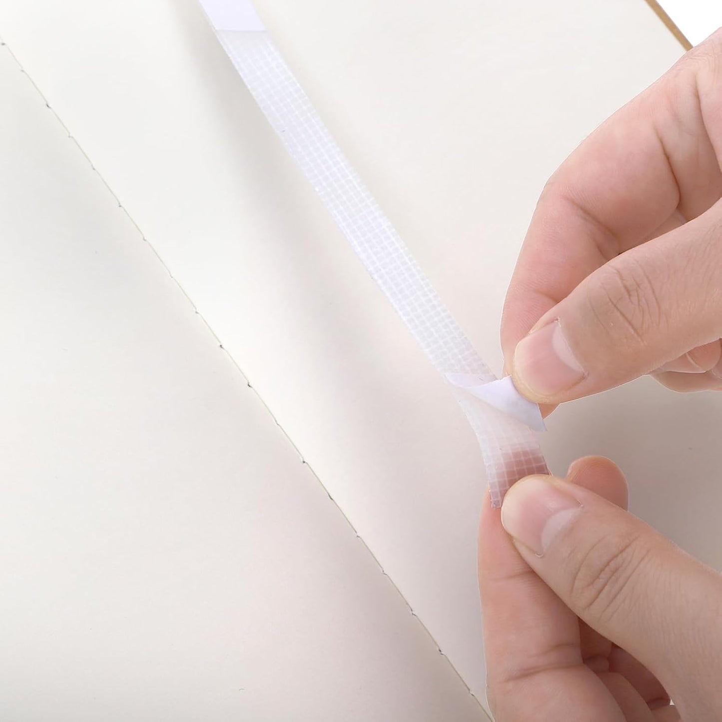 ZEAYEA Glue Strips - 100 Pcs Hot Melt Adhesive with Mesh Backing for Thermal Binding | 12 mm Size, 80-110 Sheet Capacity