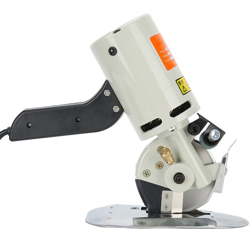 Electric Cloth Cutter, Handheld Fabric Slitting Machine with 3.54-inch for Clothing, Leather Goods, Textiles, Rubber Products, Paper Industry
