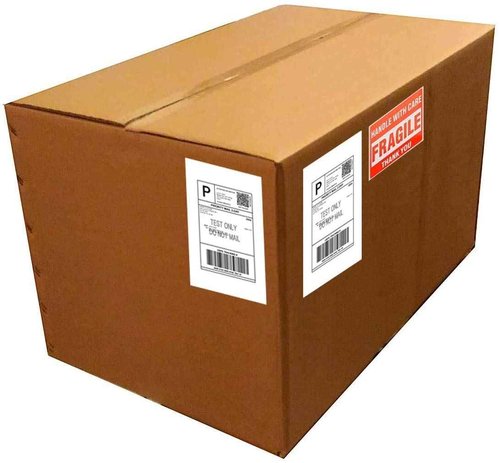 IDEALSEAL Half Sheet Self Adhesive Shipping Labels for Laser & Inkjet Printers, 500 Count (1000 Labels)